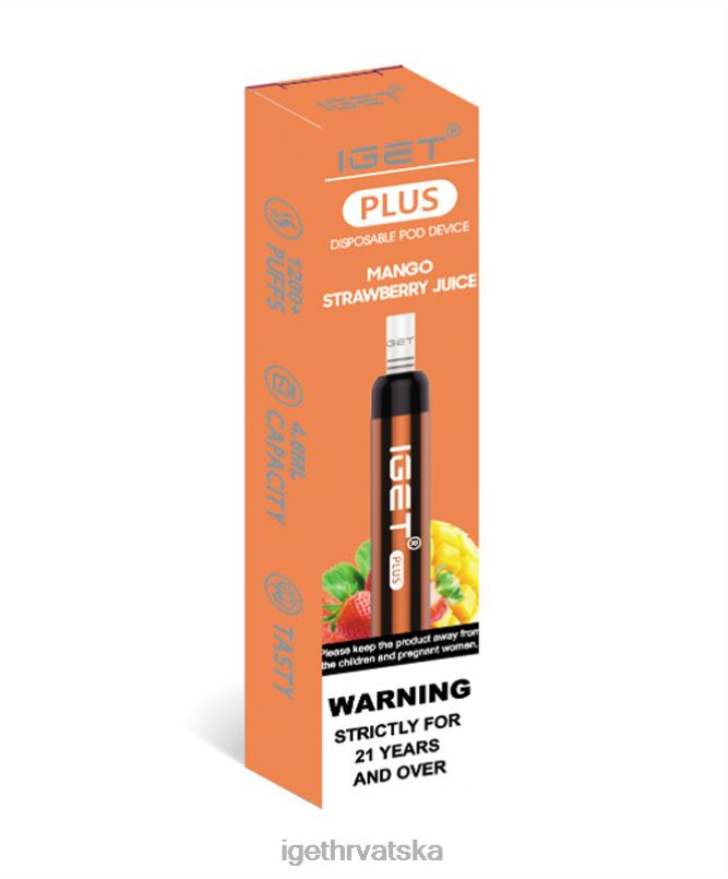 IGET Vape plus 2FJ6D35 mango sok od jagode