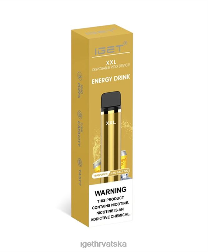 IGET Vape xxl 2FJ6D55 energetsko piće