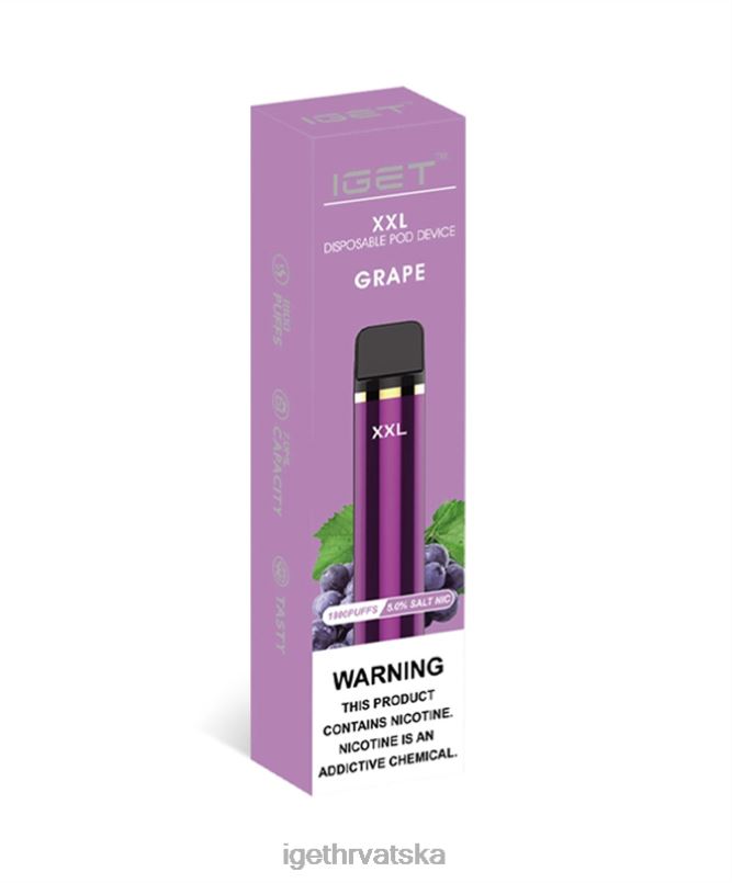 IGET Vape Europe xxl 2FJ6D56 grožđe