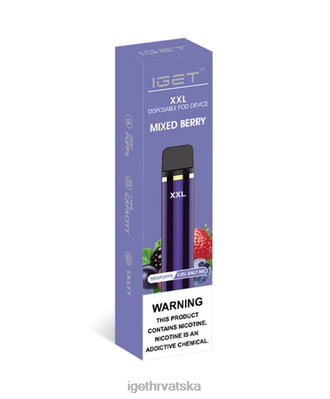 IGET Vape xxl 2FJ6D65 miješano bobičasto voće