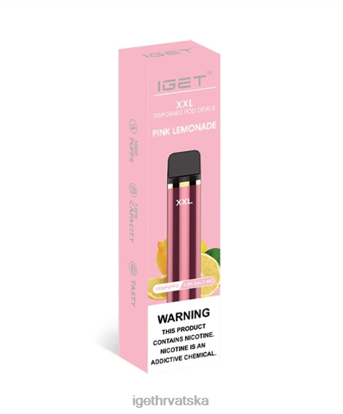 IGET Store xxl 2FJ6D72 ružičasta limunada