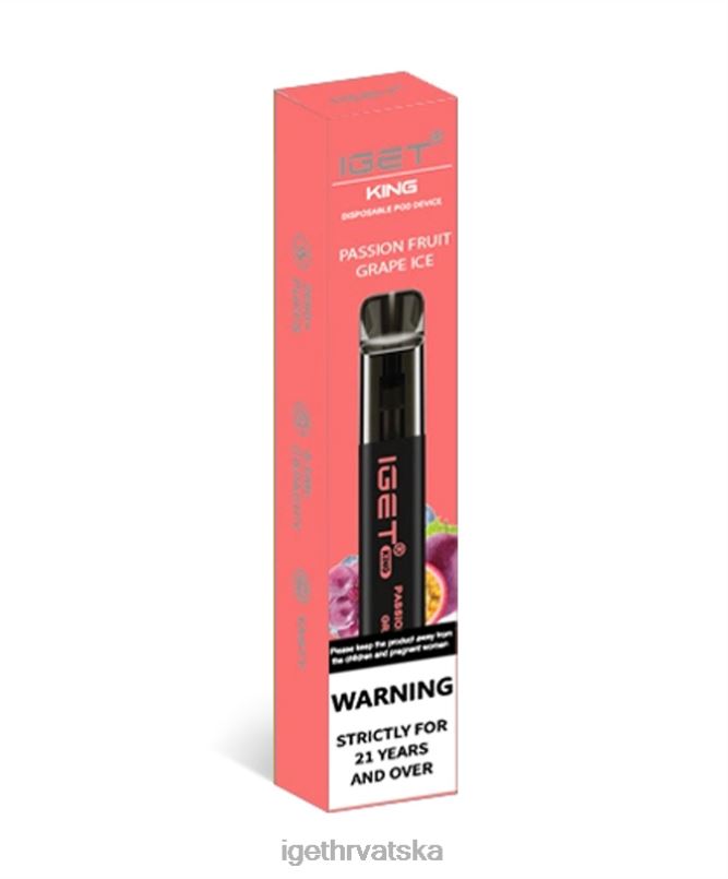 IGET Vape kralj 2FJ6D110 marakuja led od grožđa
