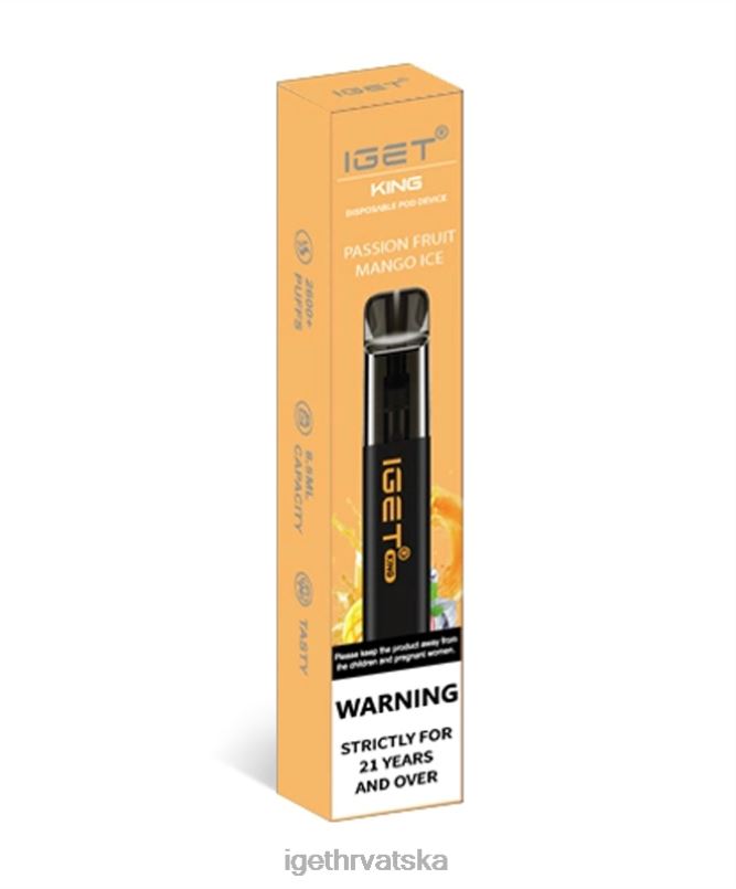 IGET Vape Europe kralj 2FJ6D111 led od marakuje mango
