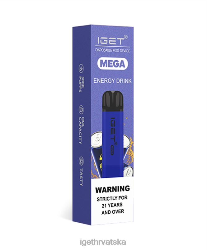 IGET Vape Sale mega 2FJ6D128 energetsko piće