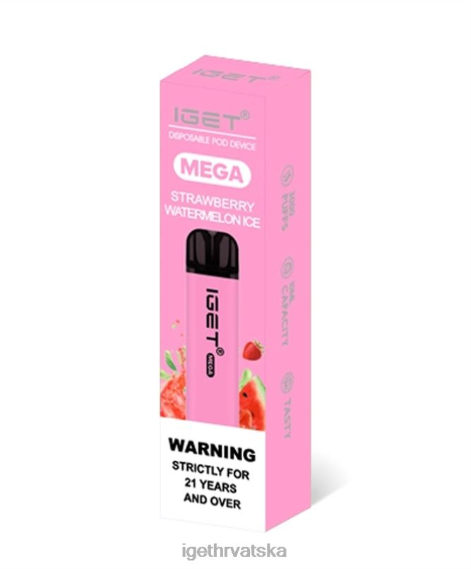 IGET Vape mega 2FJ6D145 jagoda lubenica