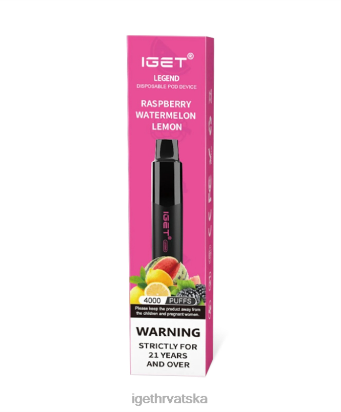 IGET Vape Europe legenda 2FJ6D194 malina lubenica limun
