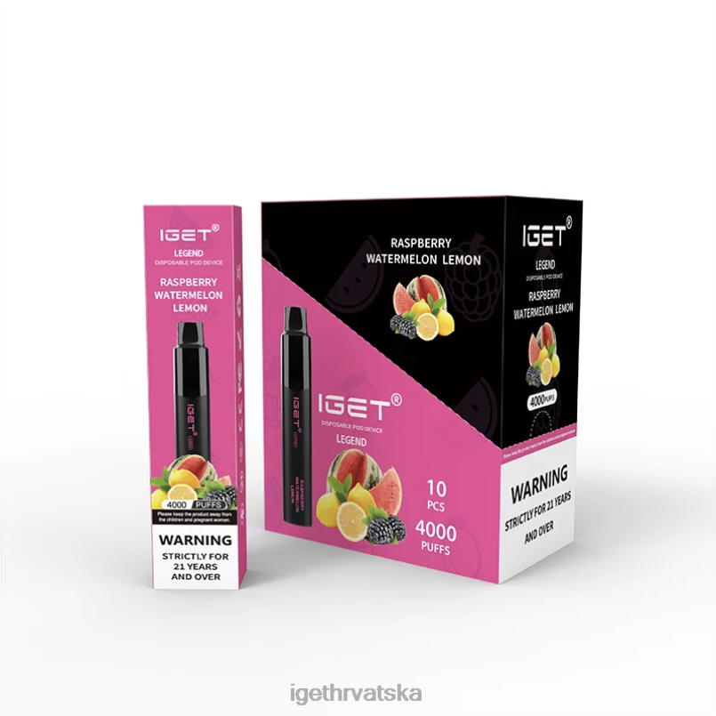 IGET Bar Store legenda 4000 dizanja 2FJ6D323 malina lubenica limun
