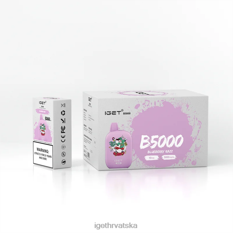 IGET Eshop b5000 2FJ6D310 borovnica razz