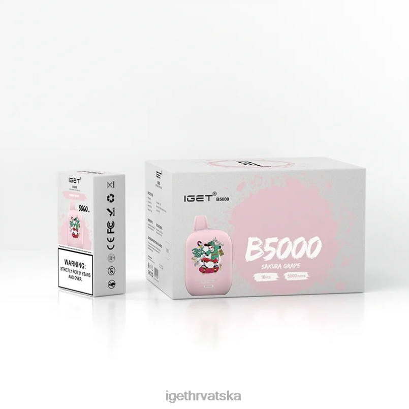 IGET Vape Sale b5000 2FJ6D317 sakura grožđe