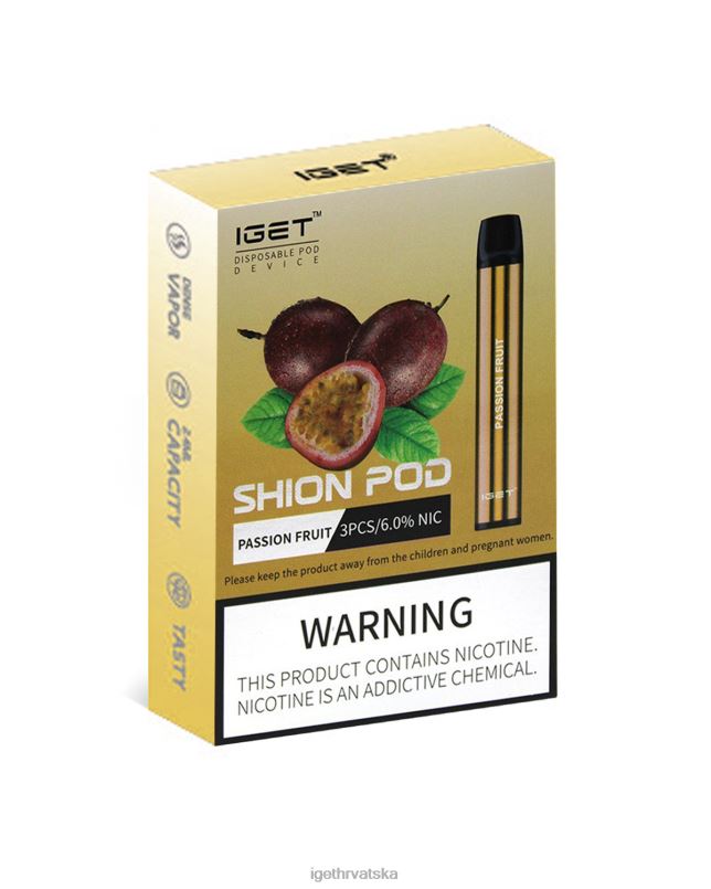 IGET Vape 3 x sjaj 2FJ6D22 marakuja