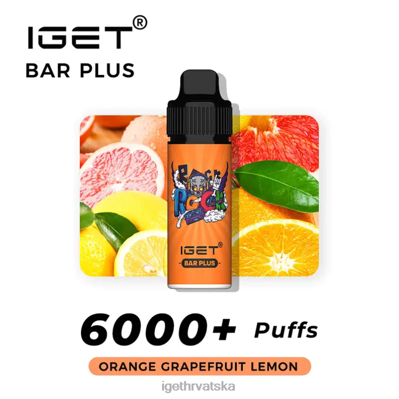 IGET Bar Store bar plus - 6000 udaha 2FJ6D562 naranča limun