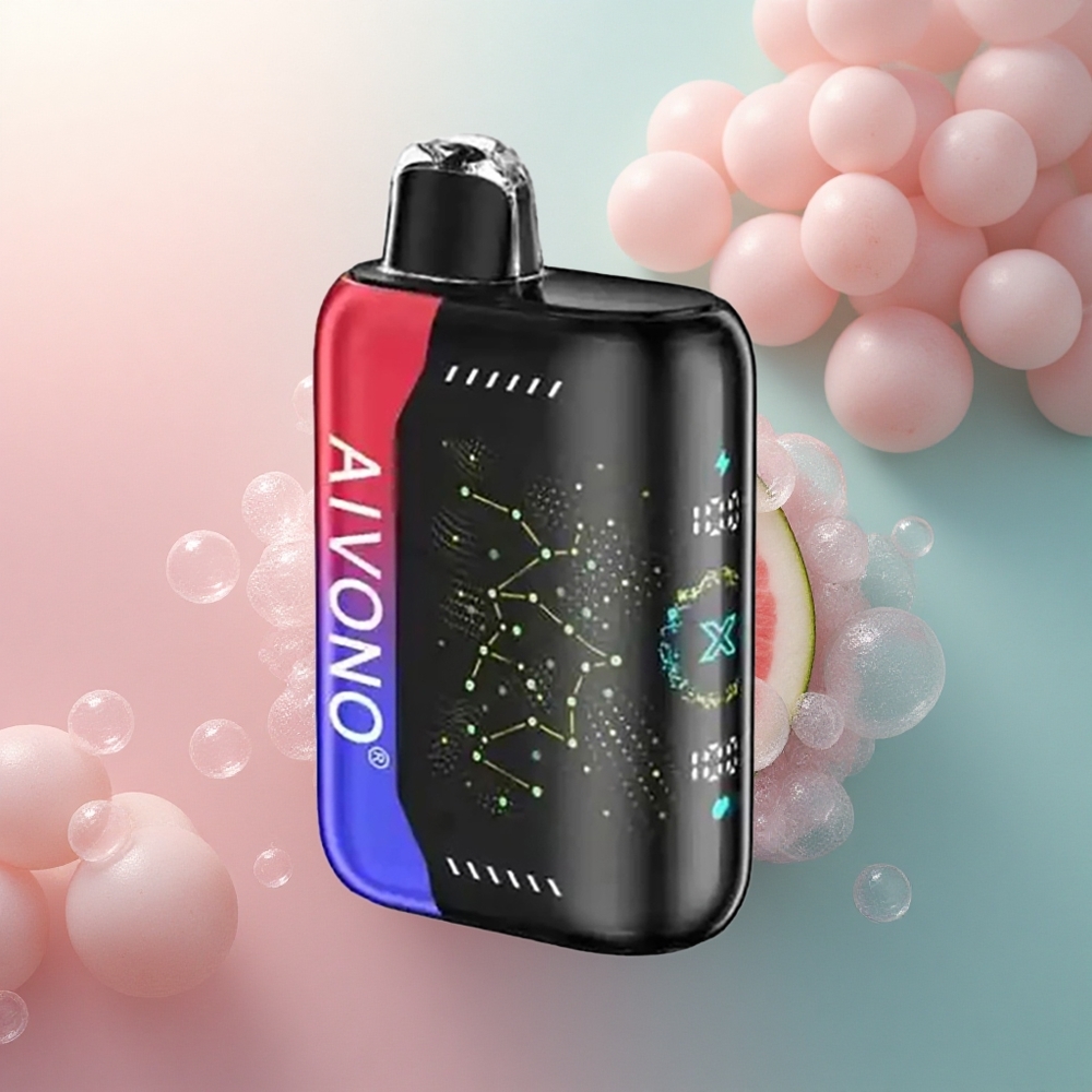 Aivono Aim Boom 25000 Puffs Ledena lubenica i trešnja s 650mAh baterijom
