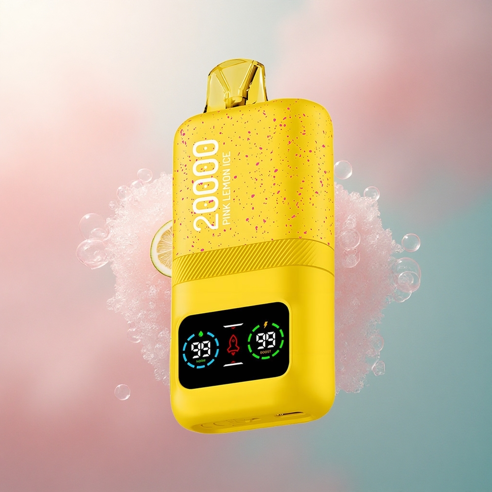 Aivono Aim Magic 20000 Puffs Ružičasti Limun Led s 26ml Tekućine i 600mAh Baterijom