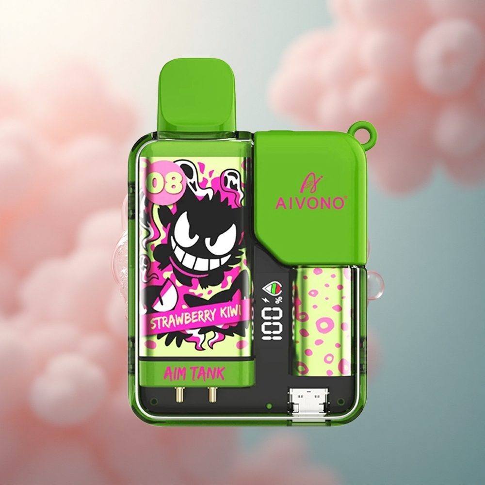 Aivono Aim Tank 9500 Puffs Jagoda Liwi 650mAh 18ml 5% nikotina