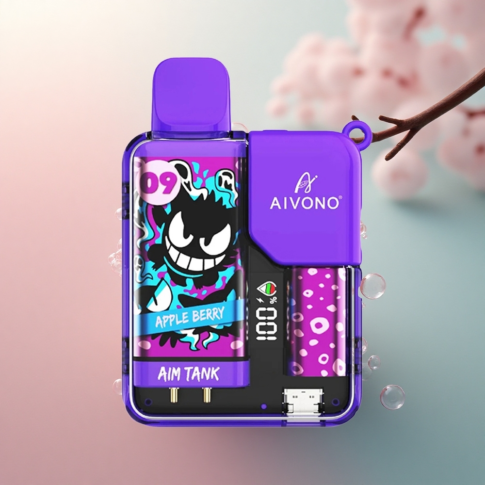 Aivono Aim Tank 9500 Puffs Jagoda s 18ml tekućine i 650mAh baterijom