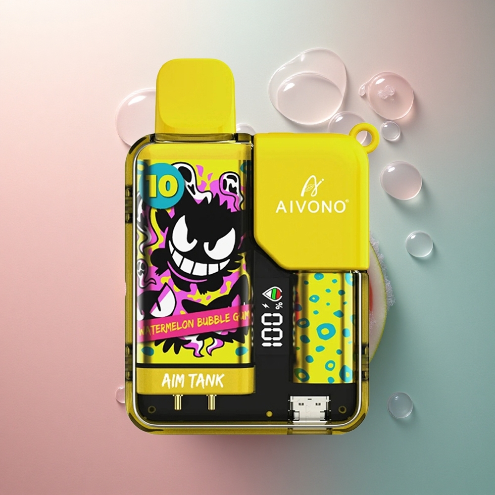 Aivono Aim Tank 9500 Puffs Lubenica žvakaća guma s 5% nikotina i 650mAh baterijom