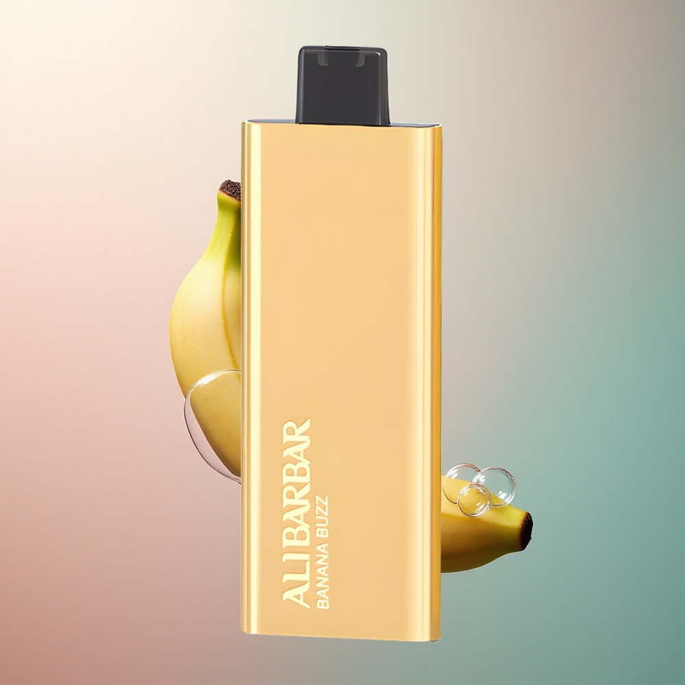 Alibarbar Pandora 7000 Puffs Banana Buzz 17 ml 1.0 Ohm