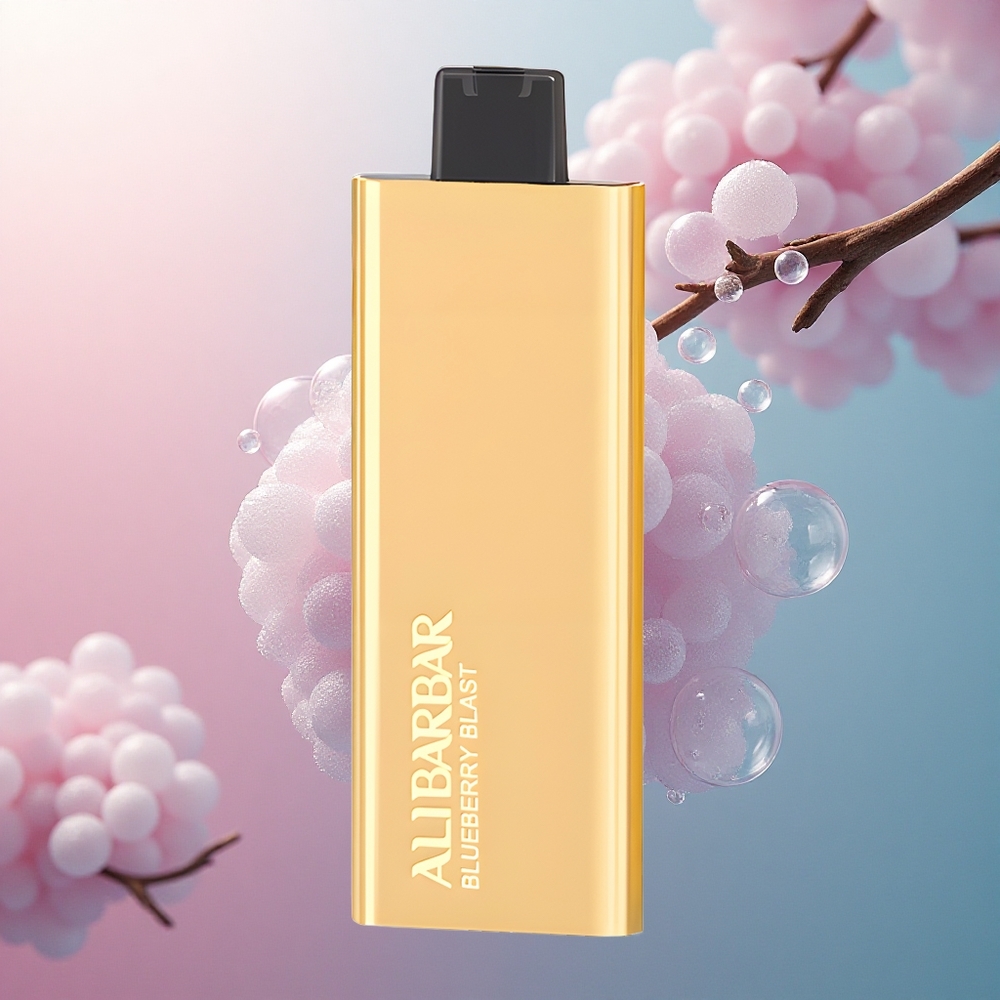 Alibarbar Pandora 7000 Puffs Borovnica Eksplozija 17 ml 1.0 Ohm