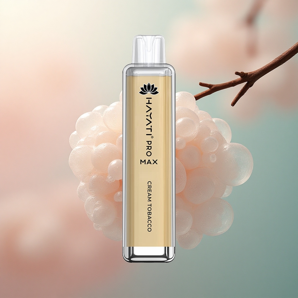 Hayati Pro Max 4000 Puffs Duhanski Krema Dual Coil 1400mAh