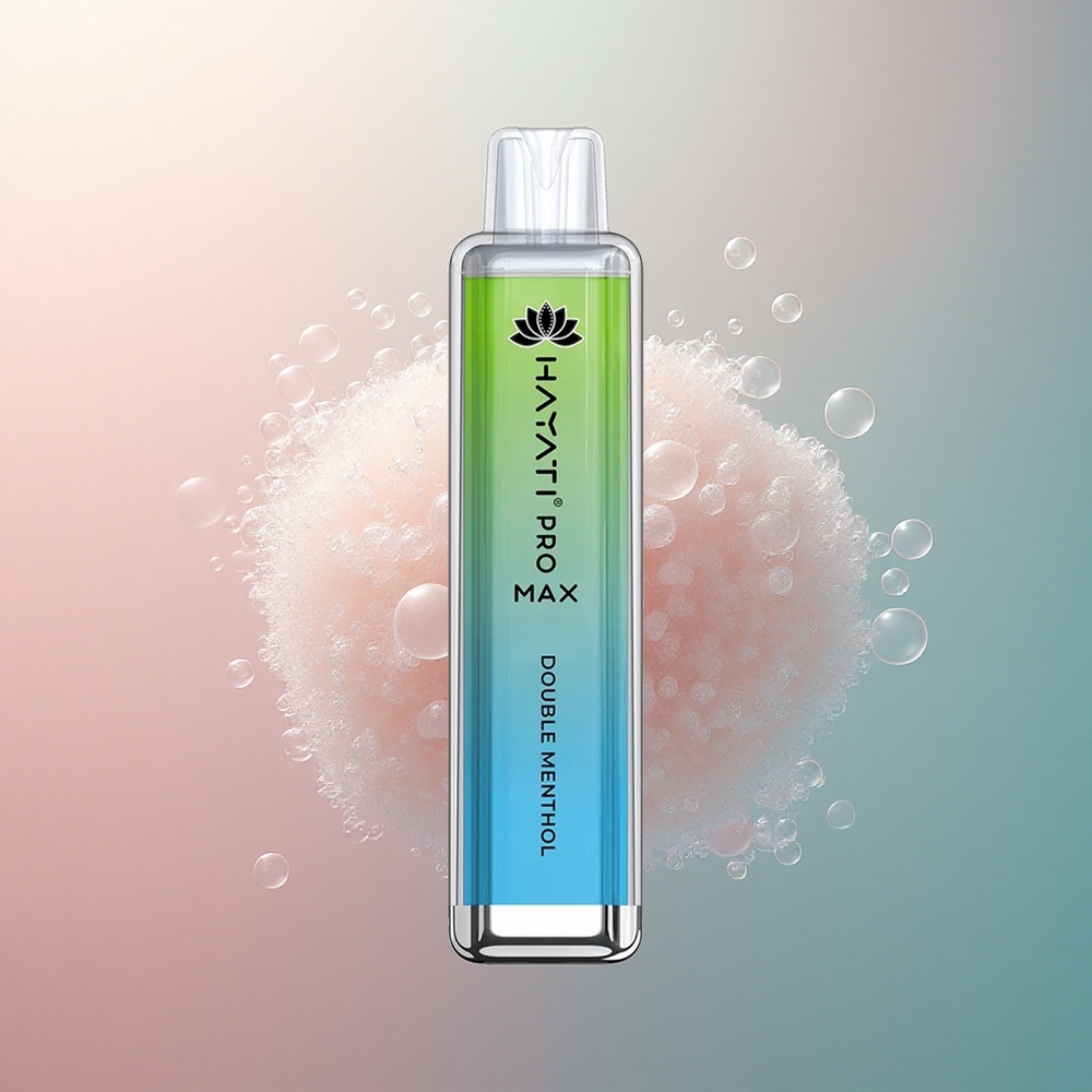 Hayati Pro Max 4000 Puffs Dvostruki Mentol 2ml 1400mAh Dual Coil