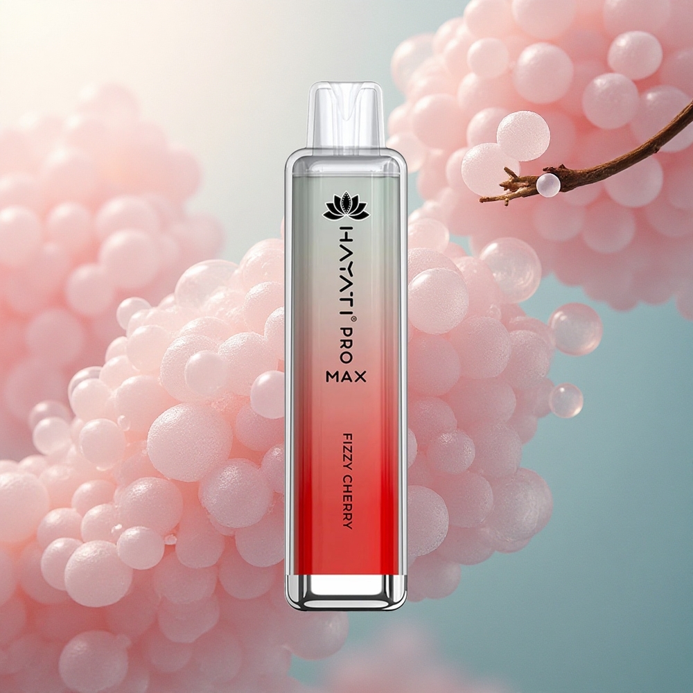 Hayati Pro Max 4000 Puffs Fizz Cherry Dual Coil 1400mAh