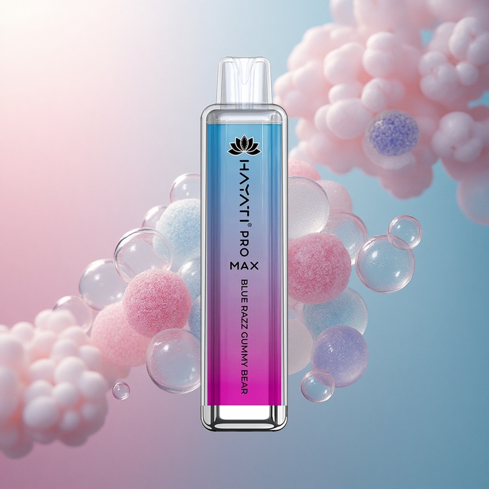 Hayati Pro Max 4000 Puffs Plavi Medvjedić Žele s 5% Nikotina i 1400mAh Baterijom