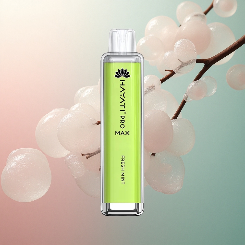 Hayati Pro Max 4000 Puffs Svježa Meta 5% Nikotina 1400mAh