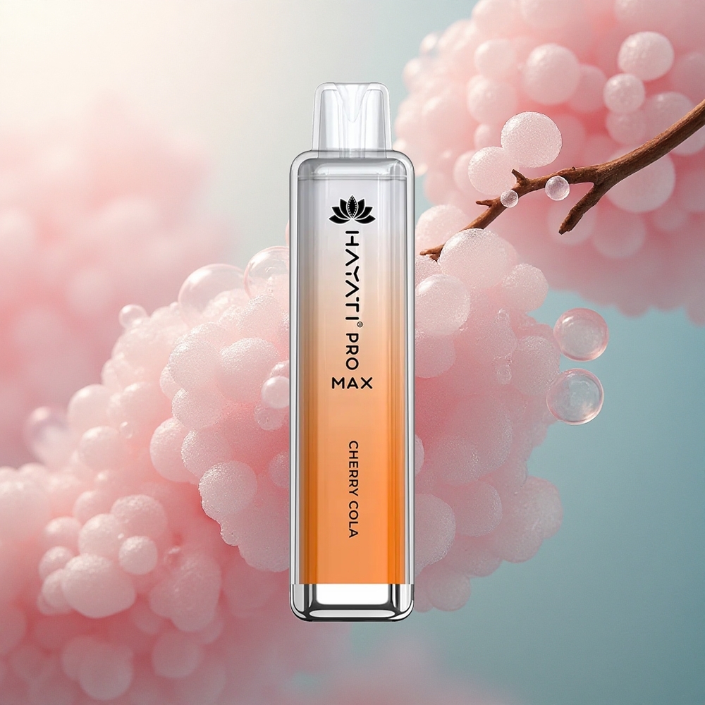 Hayati Pro Max 4000 Puffs Višnja Kola Dual 1.1 Ohm 1400mAh