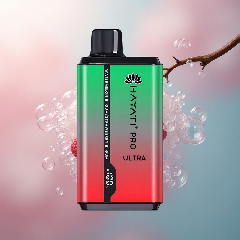 Hayati Pro Ultra 15000 Puffs Borovnica Malina Trešnja Limun & Borovnica s 2% nikotina i 850mAh baterijom