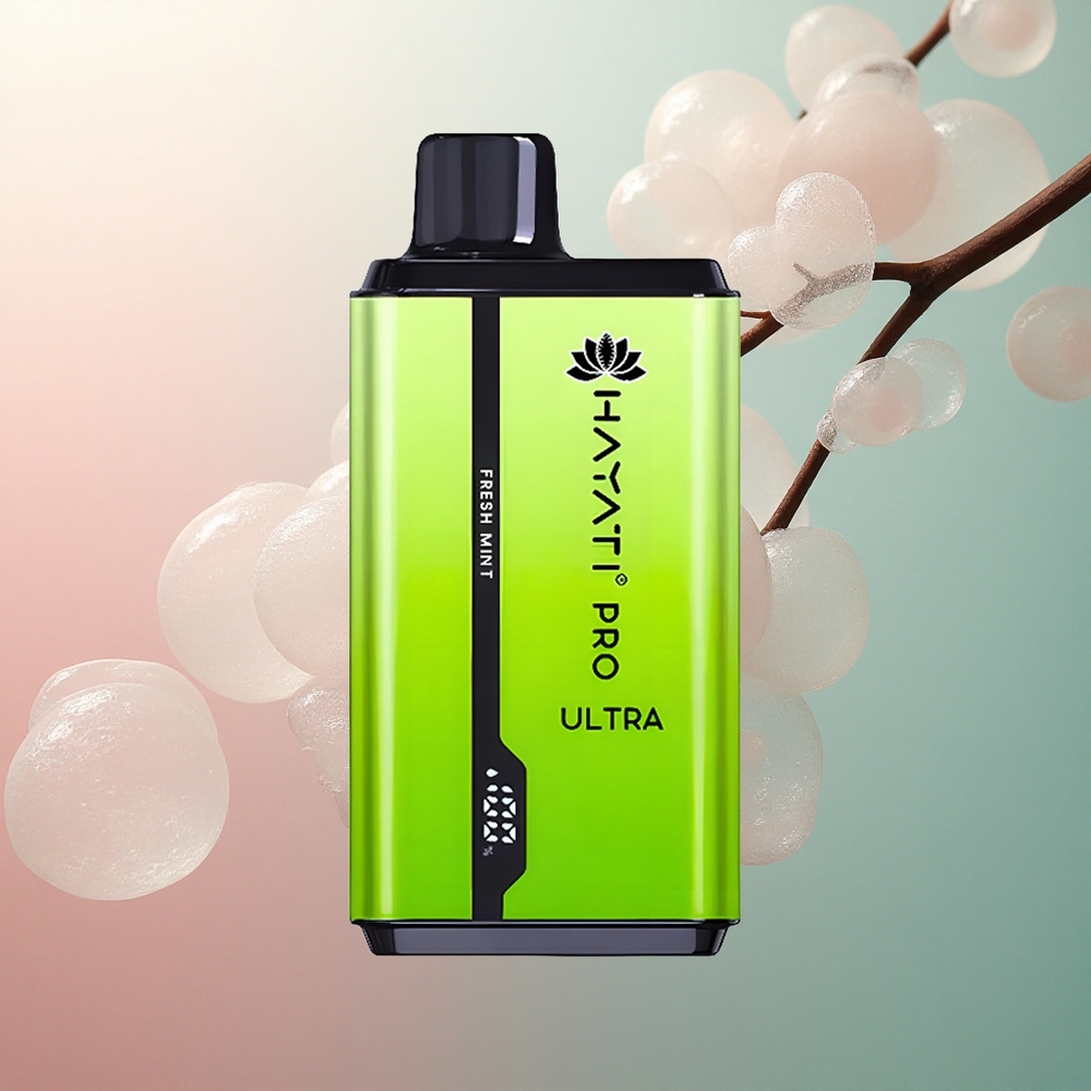 Hayati Pro Ultra 15000 Puffs Svježa Meta s 850mAh