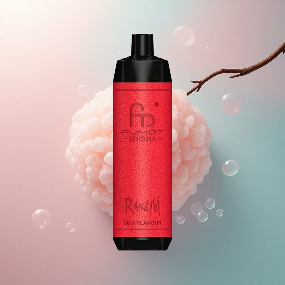 RandM Fumot Shisha 10000 Puffs Žvakaći Okus s 18ml Prefilled e-tekućinom i 0.5% Nikotina