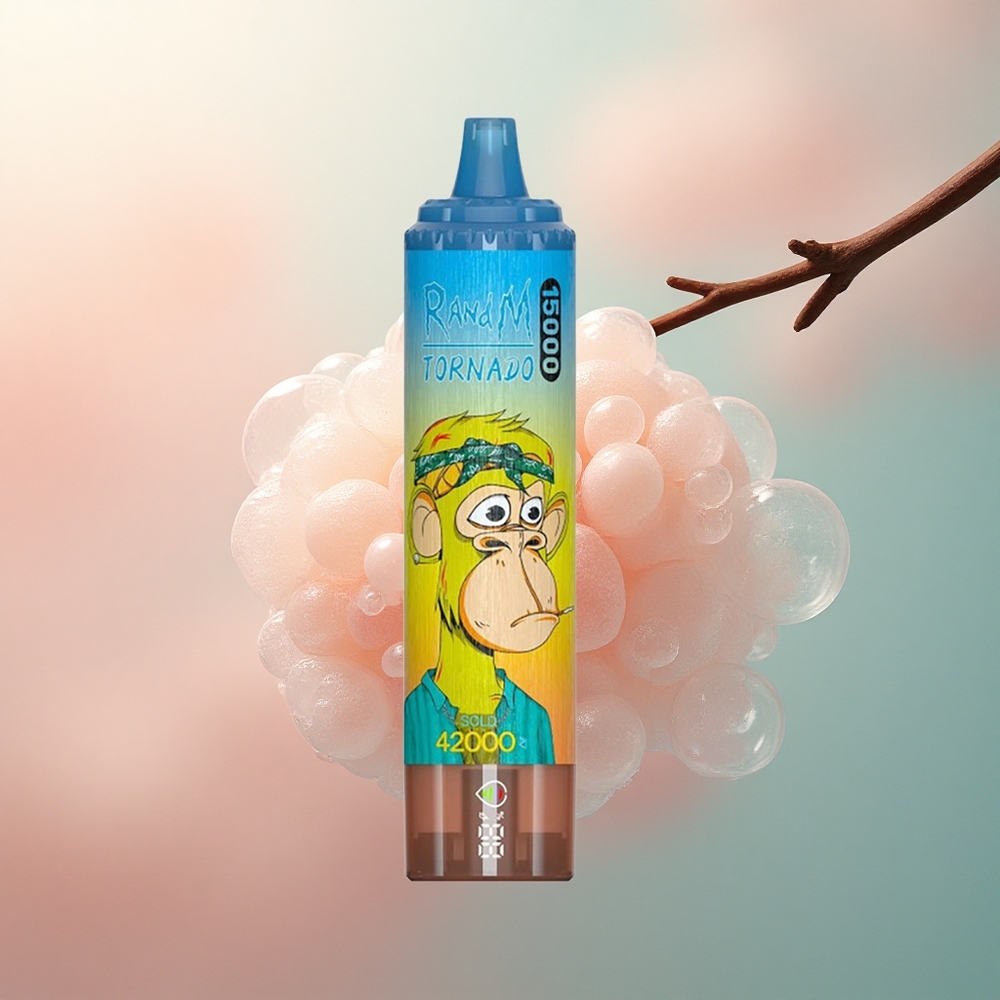 RandM Fumot Tornado 15000 Puffs Breskva Mango 25ml 850mAh Mesh