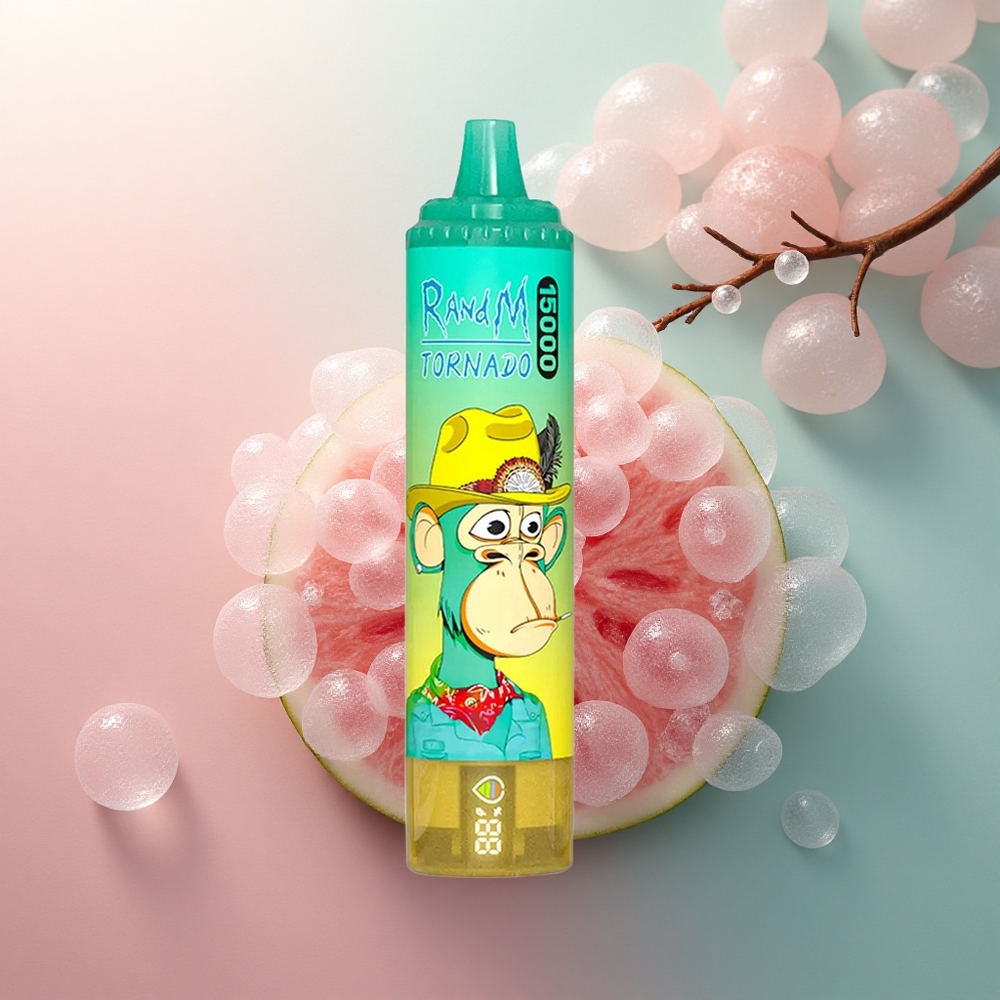 RandM Fumot Tornado 15000 Puffs Lubenica Led 25ml 850mAh