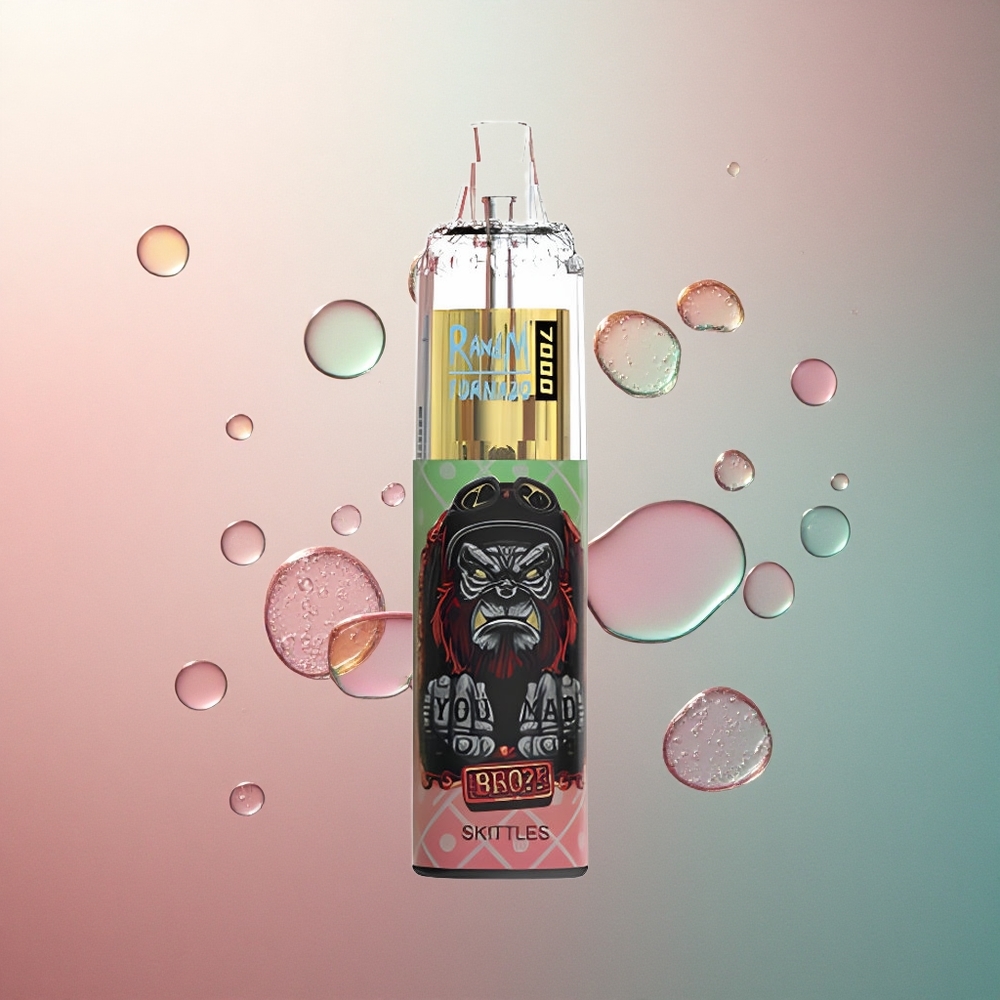 RandM Fumot Tornado 7000 Puffs Krležine Mrežaste Svjetiljke s 850 mAh i 5% nikotina