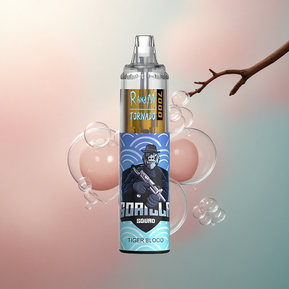 RandM Fumot Tornado 7000 Puffs Krvožder Zmaj s 850 mAh i 14 ML tekućine