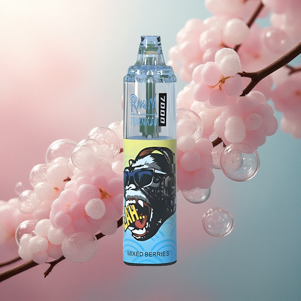 RandM Fumot Tornado 7000 Puffs Mješovite Bobice s 14 ML Tekućine i 850 mAh Baterijom