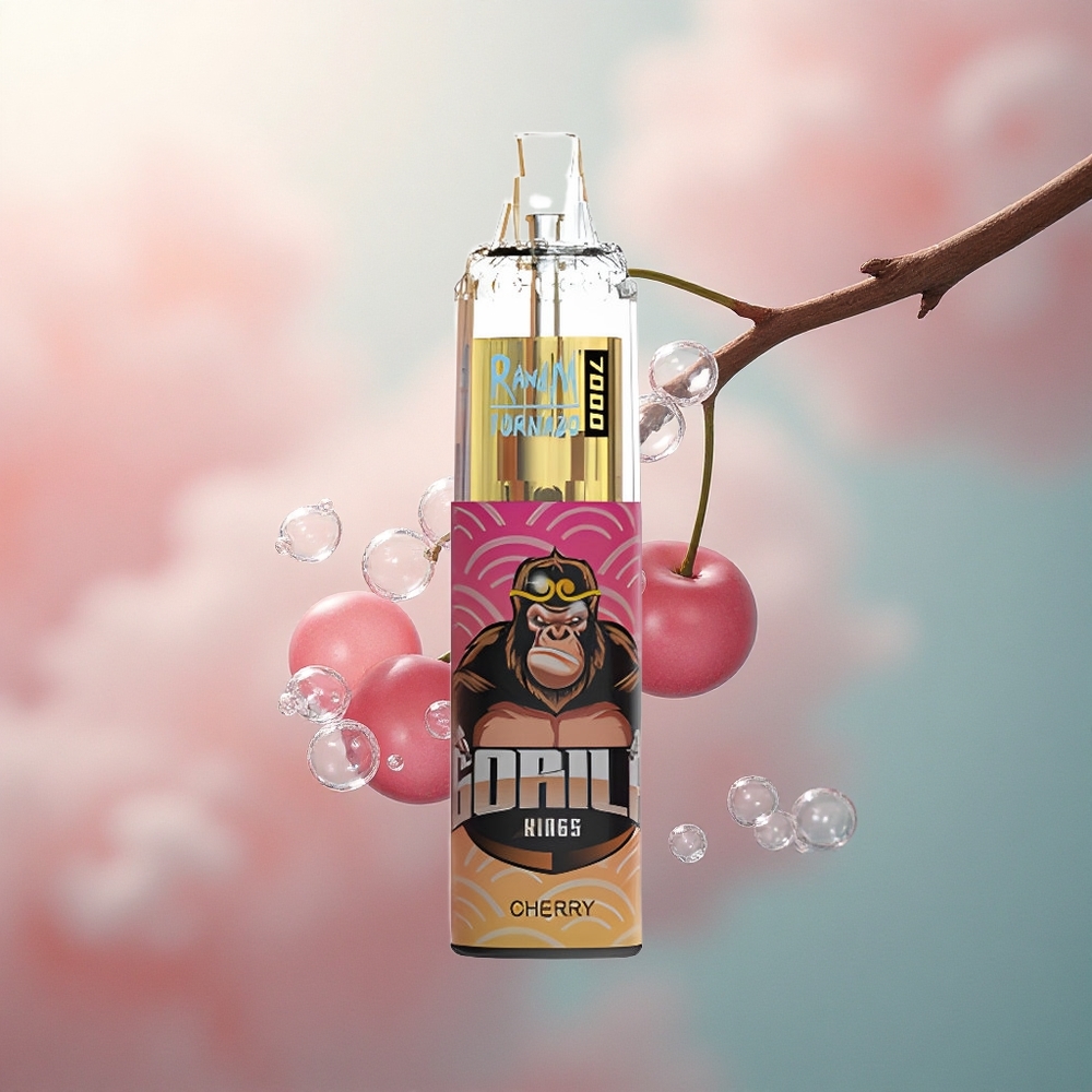 RandM Fumot Tornado 7000 Puffs Trešnja 14 ML 850 mAh Zračno Podesiva