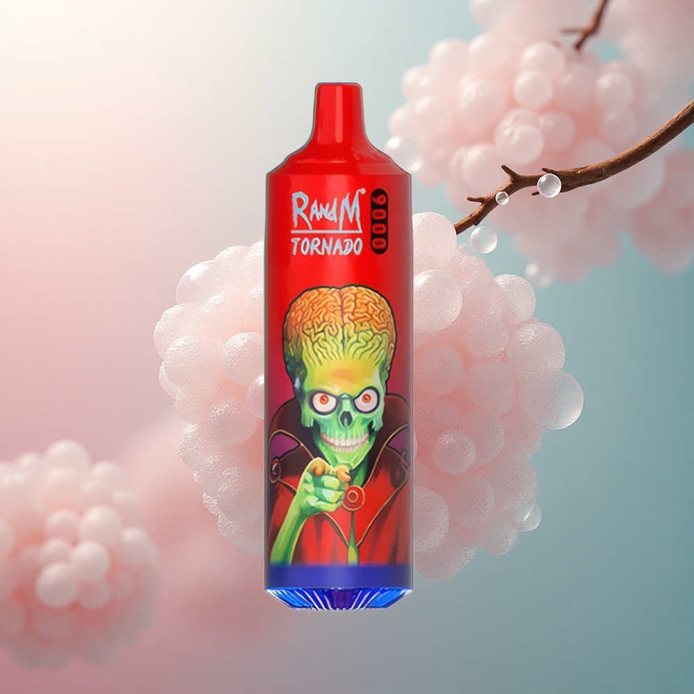 RandM Fumot Tornado 9000 Puffs Lush Led Rechargeable Mesh 850mAh 18mL