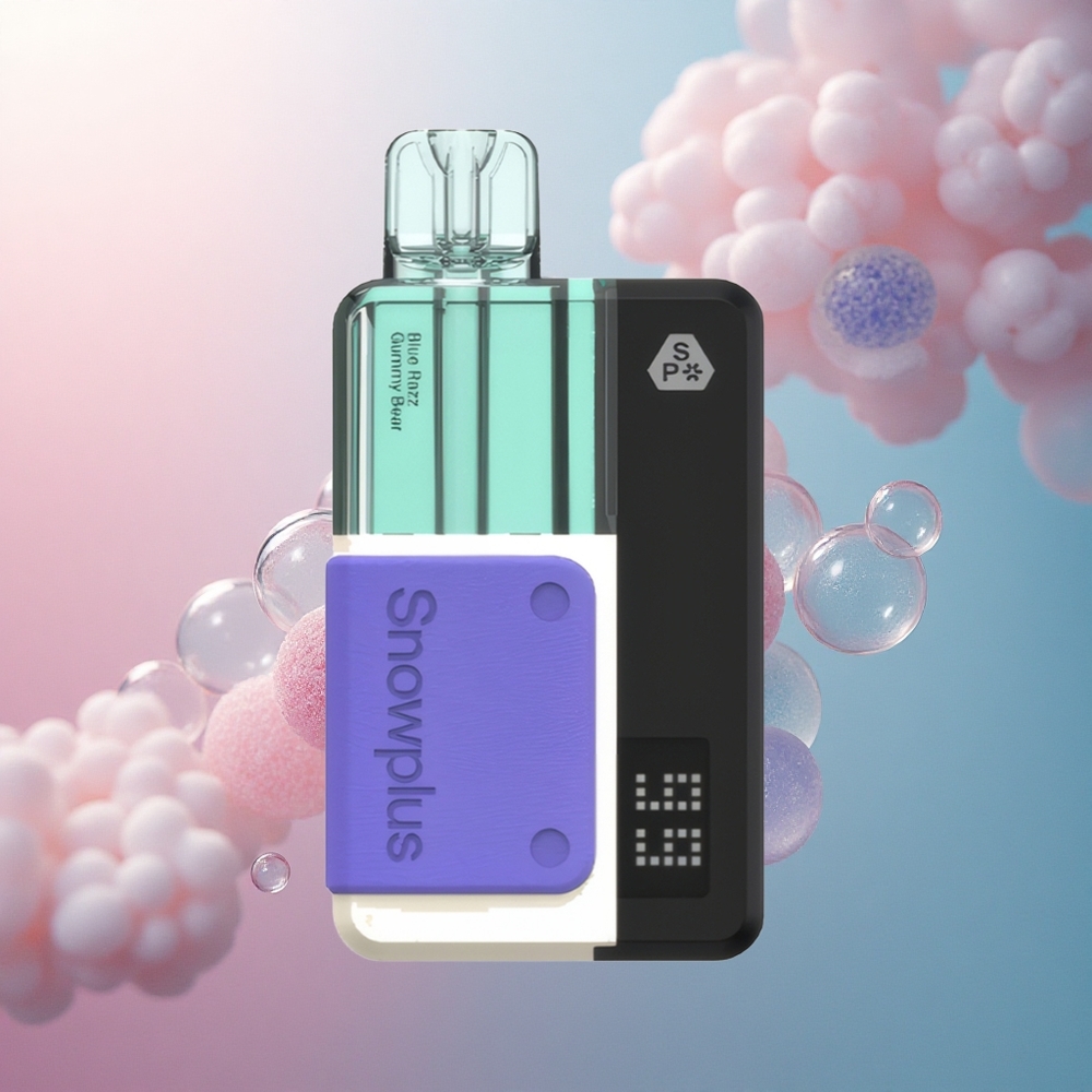 Snowplus Swift 15000 Puffs Pod Kit Plavi Malinski Medvjedić Dual Mesh 1000 mAh