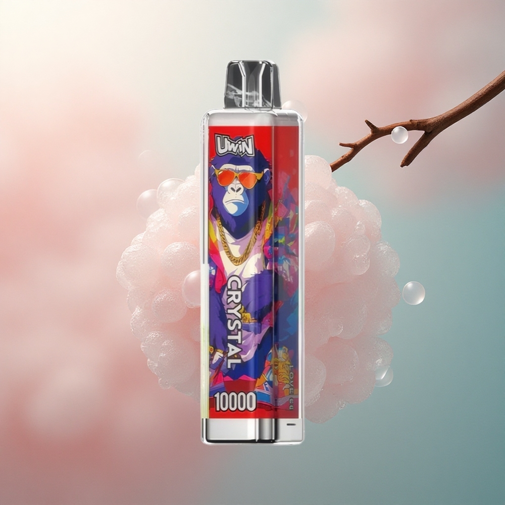 Uwin Crystal 10000 Puffs Ljubav 66 RGB s 18ml tekućine i 650mAh baterijom