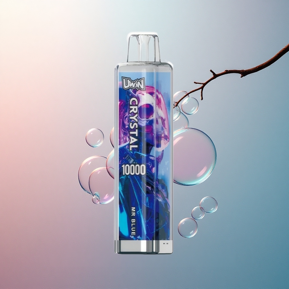 Uwin Crystal 10000 Puffs Plavi Kristal 18ml 650mAh RGB