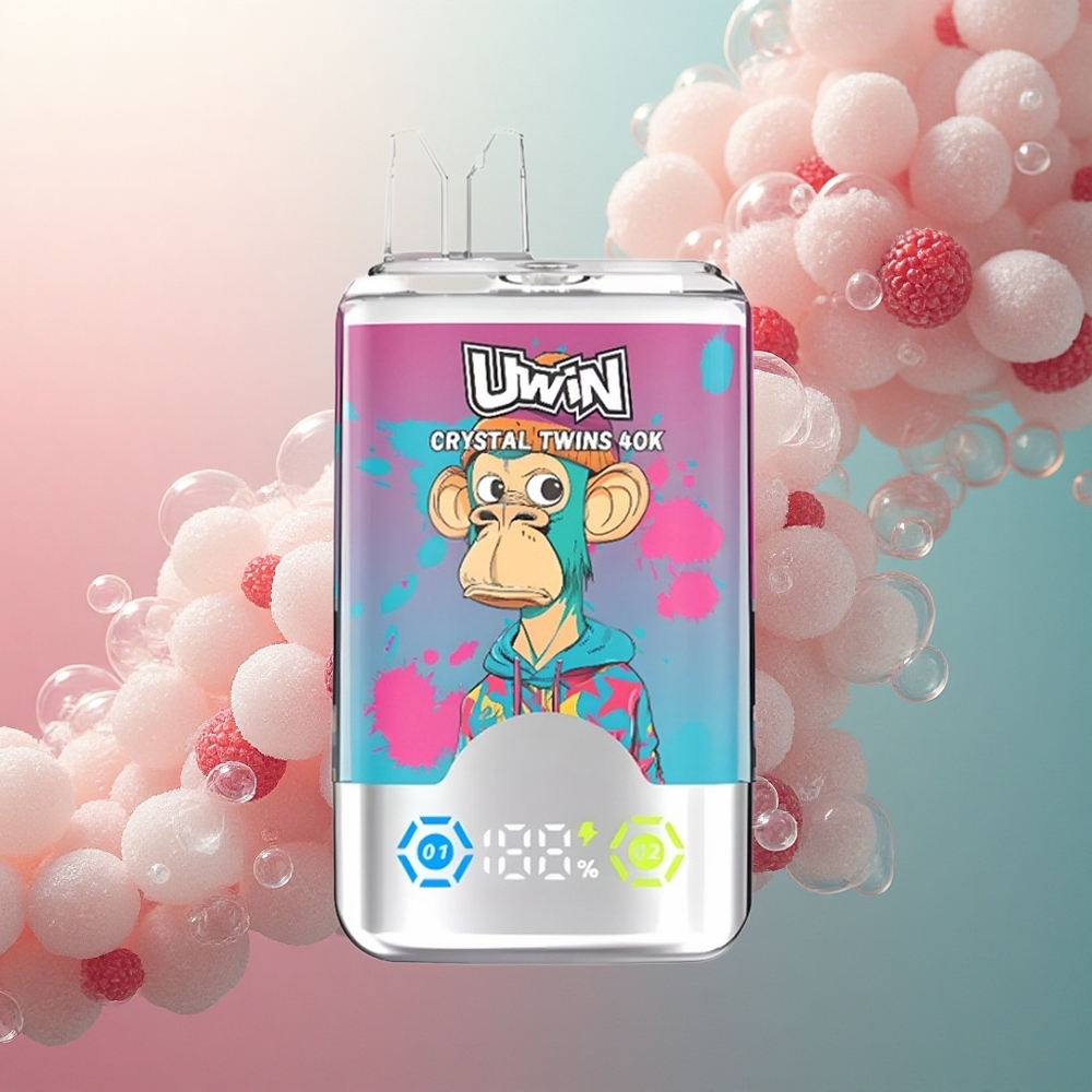 Uwin Crystal Twins 40000 Puffs Lubenica i Mješavina Bobica s 850mAh i 32ml