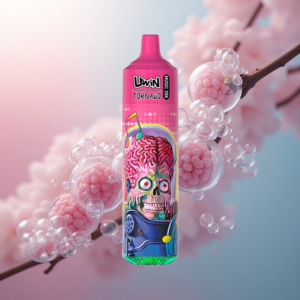 Uwin Tornado 35K Music Puffs Borovnica Malina 5% nikotina 600mAh