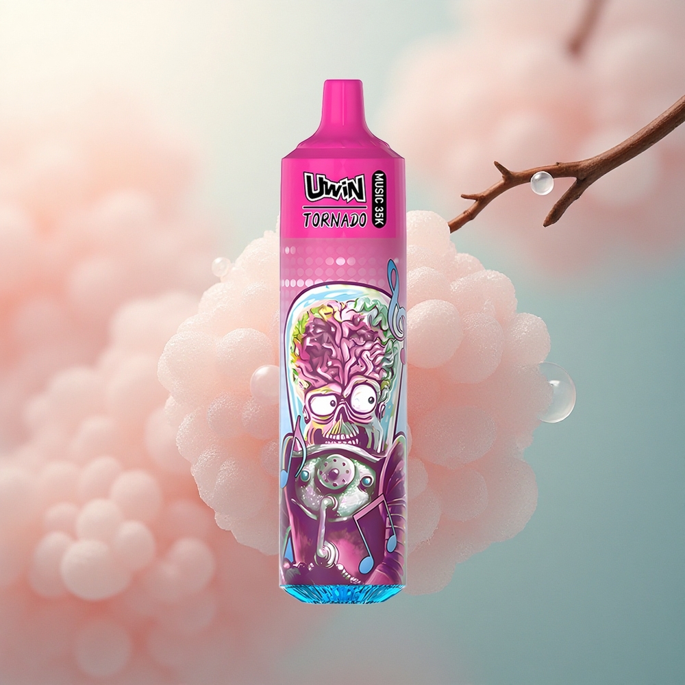 Uwin Tornado 35K Music Puffs Breskva Bobica 5% nikotina 600mAh